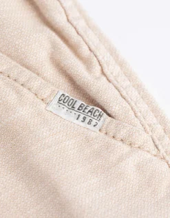 Short - Opgestikte zakken - beige