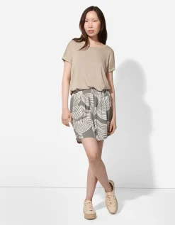 Short - Print all-over - lichtgroen