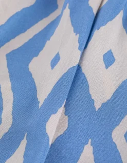 Short - Print all-over - lichtblauw