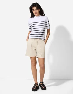 Short - Regular waist - wit
