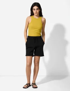 Short - Regular waist - zwart