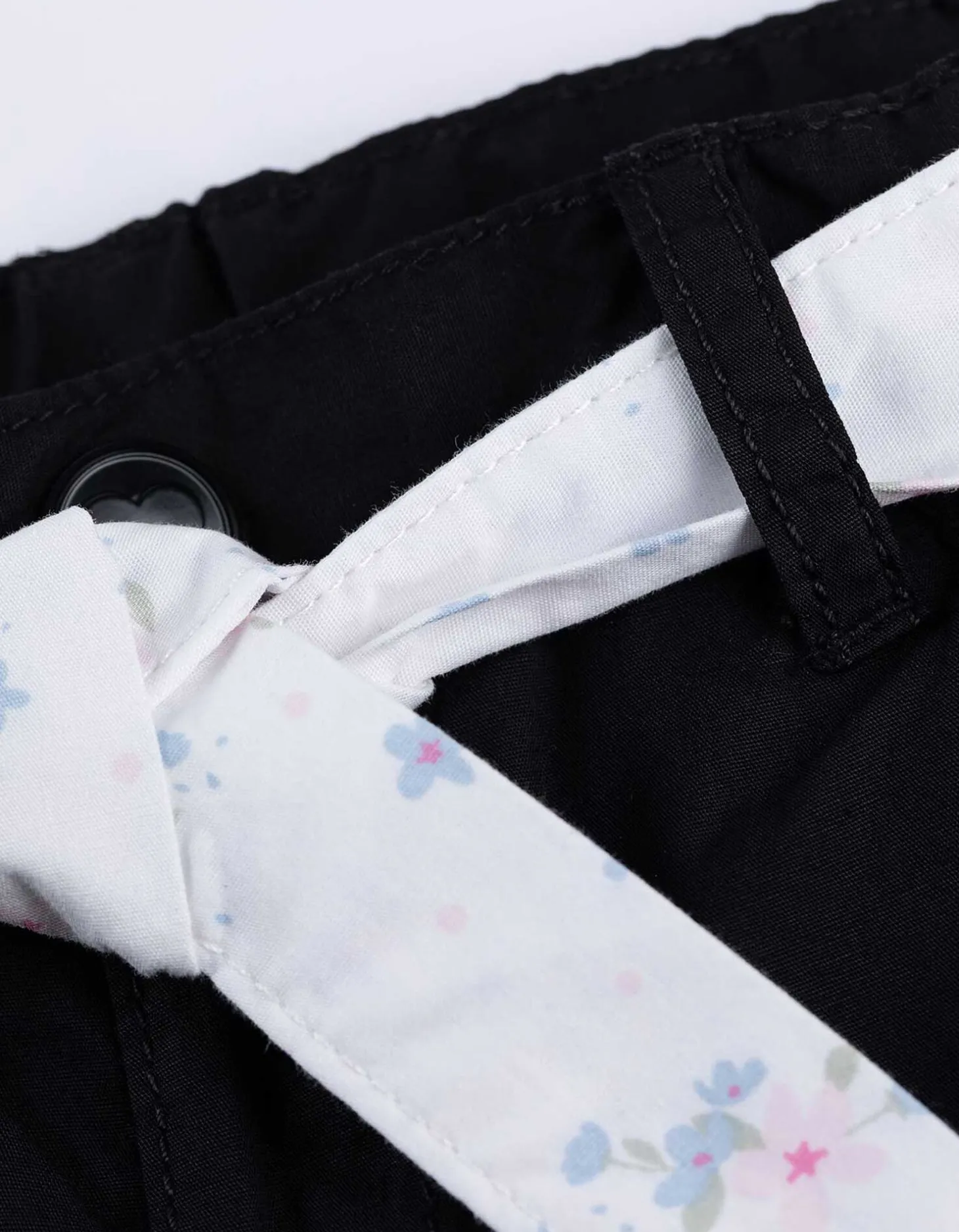 Short - Riem - zwart