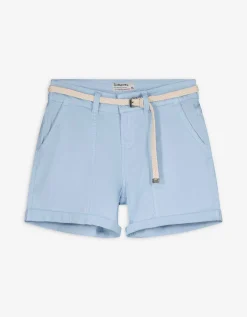 Short - Siernaden - lichtblauw