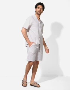 Short - Strepen - beige