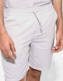 Short - Strepen - beige