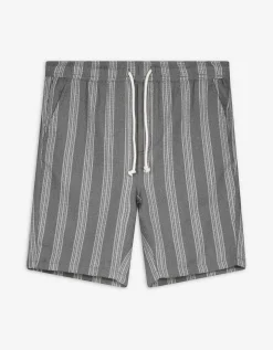 Short - Strepen - groen