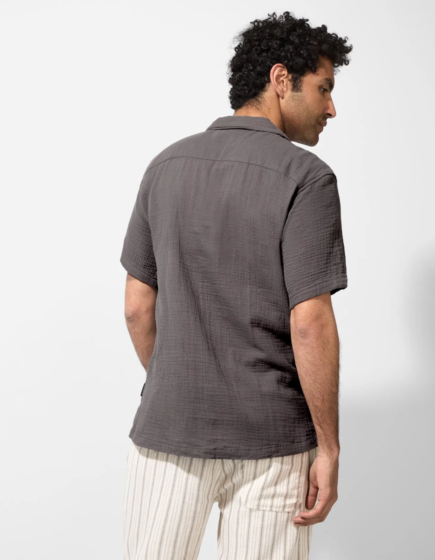 Short - Strepen - wit