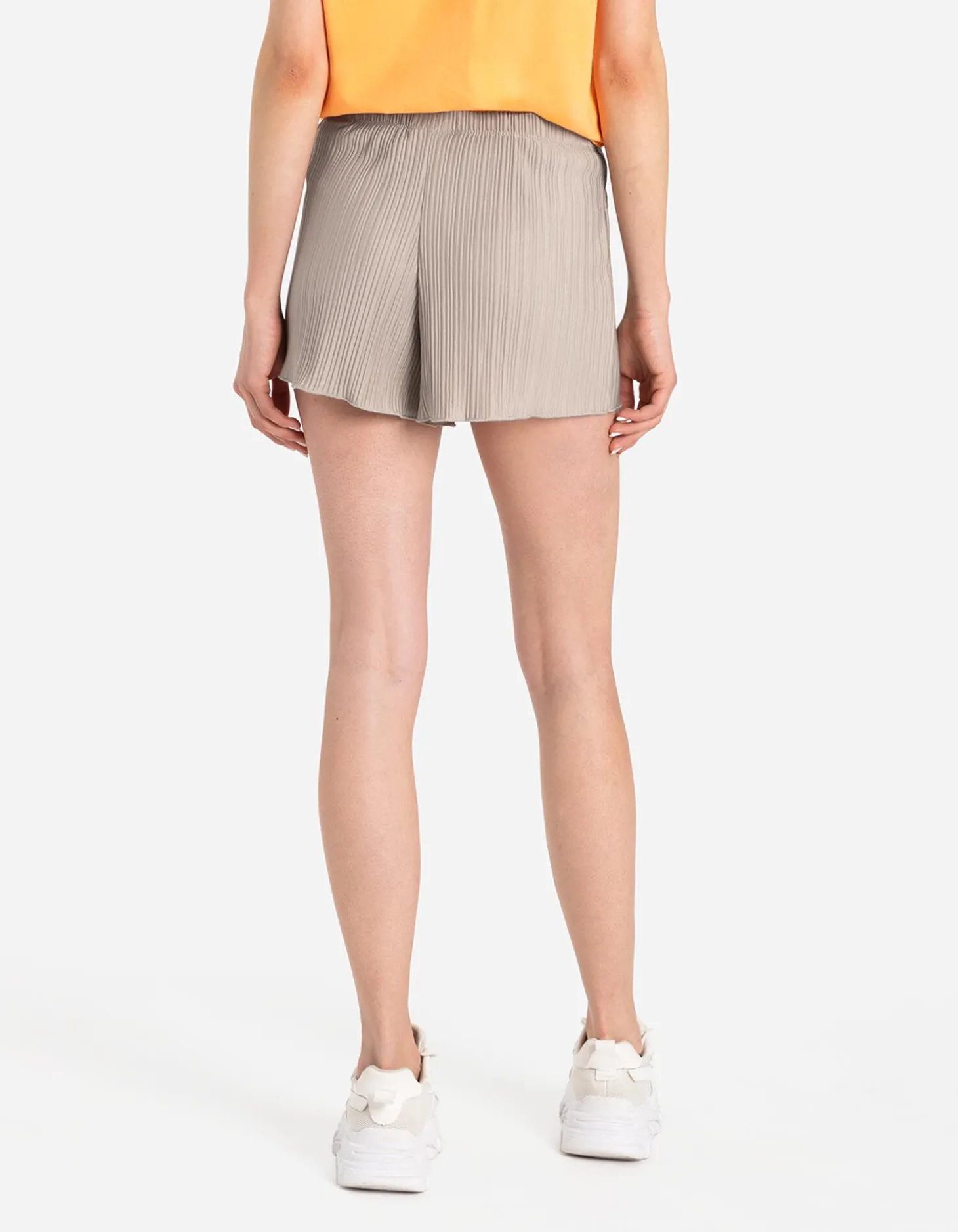 Short - Wide leg - beige