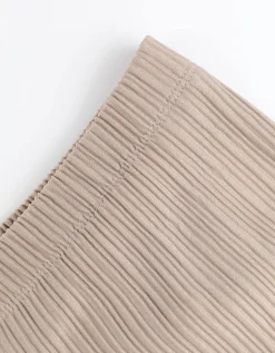 Short - Wide leg - beige