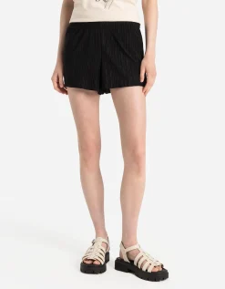 Short - Wide leg - zwart