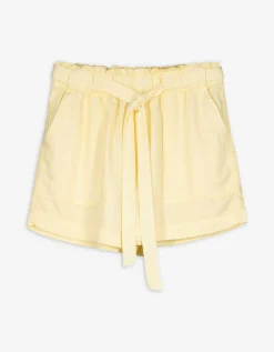 Short - Zachte touch - lichtgeel