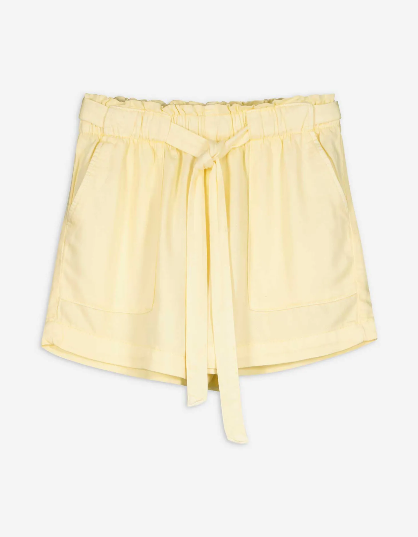 Short - Zachte touch - lichtgeel