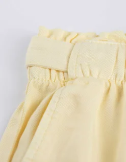 Short - Zachte touch - lichtgeel