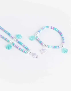 Sieraden set - Set van 2 - lichtblauw
