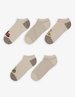 Sneakersokken - Set van 5