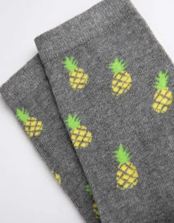 Sokken - Print all-over - grijs