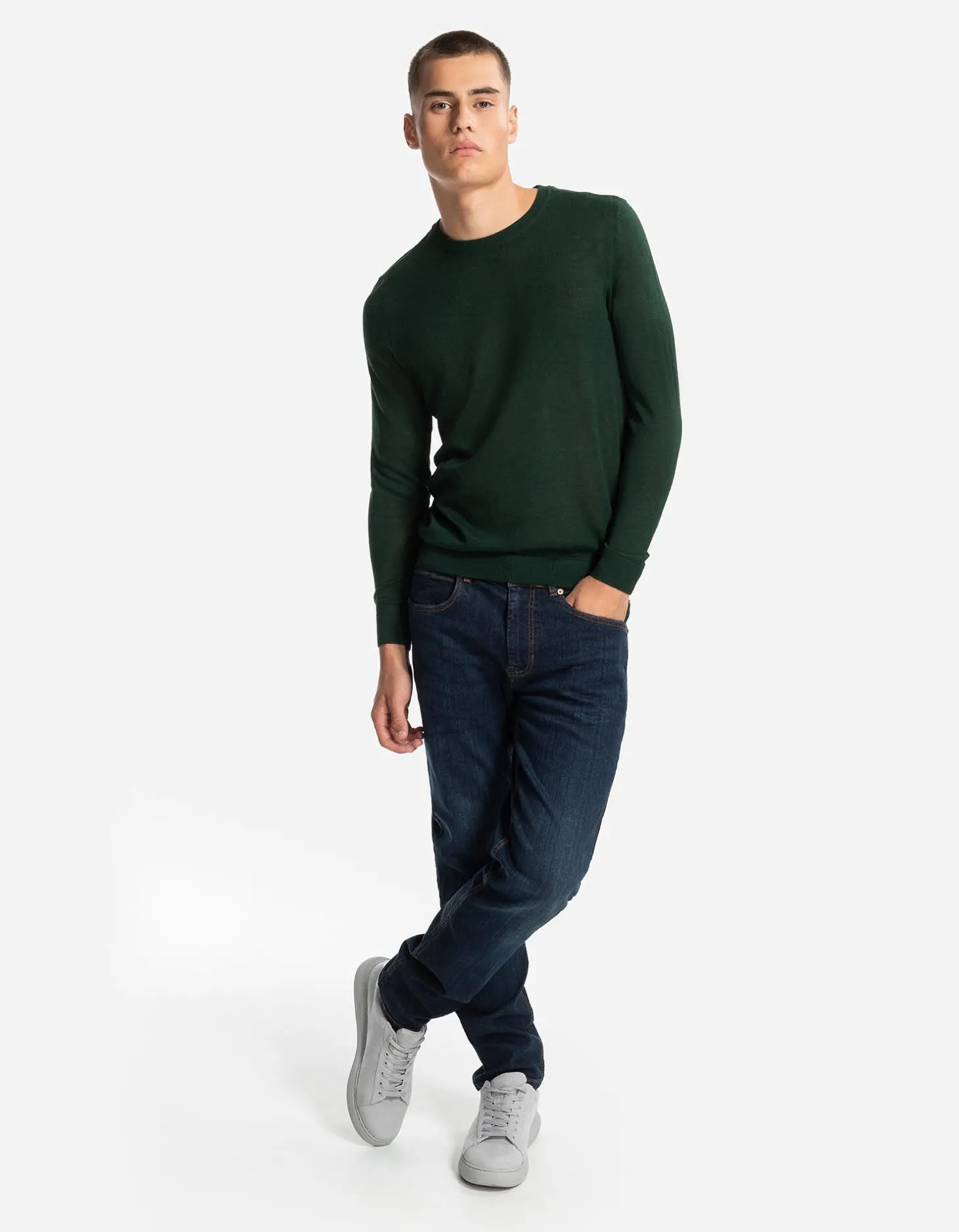 Straight fit - donkerblauw
