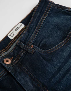 Straight fit - donkerblauw