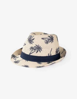 Strohoed - Print all-over - beige