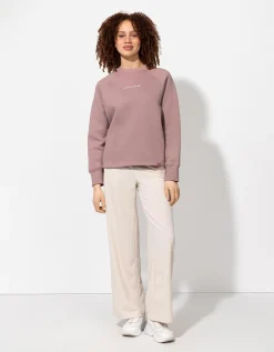 Sweatshirt - Afdrukken achteraan - roze