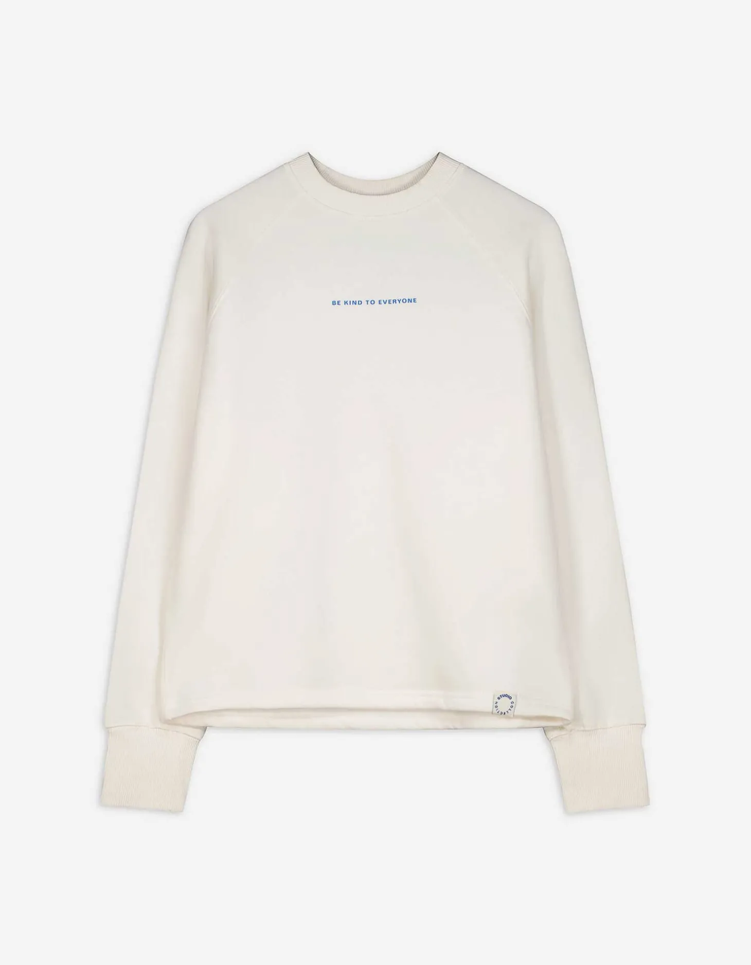 Sweatshirt - Afdrukken achteraan - wit