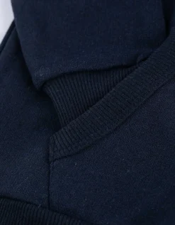 Sweatshirt - Borduursel - donkerblauw