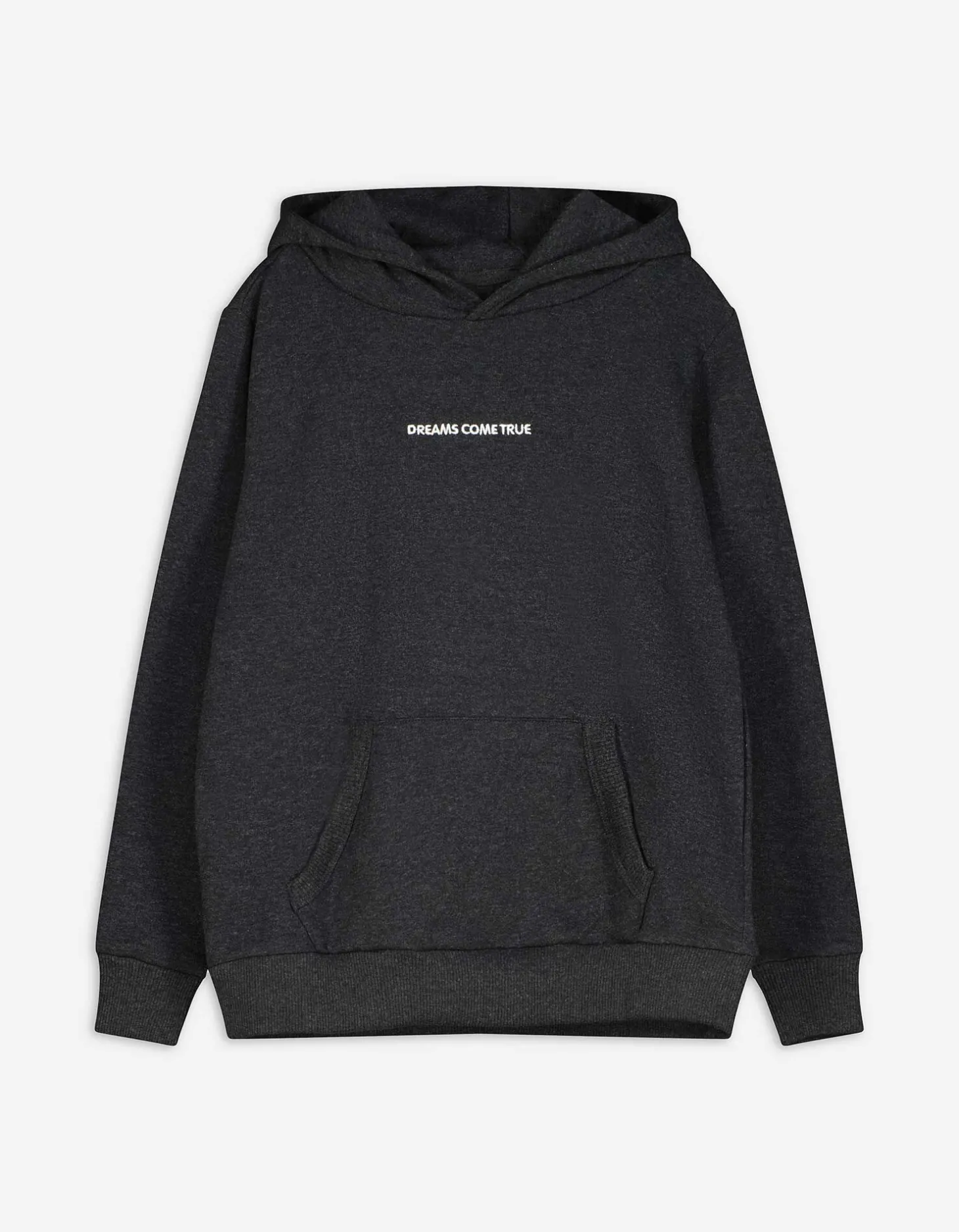 Sweatshirt - Borduursel - donkergrijs