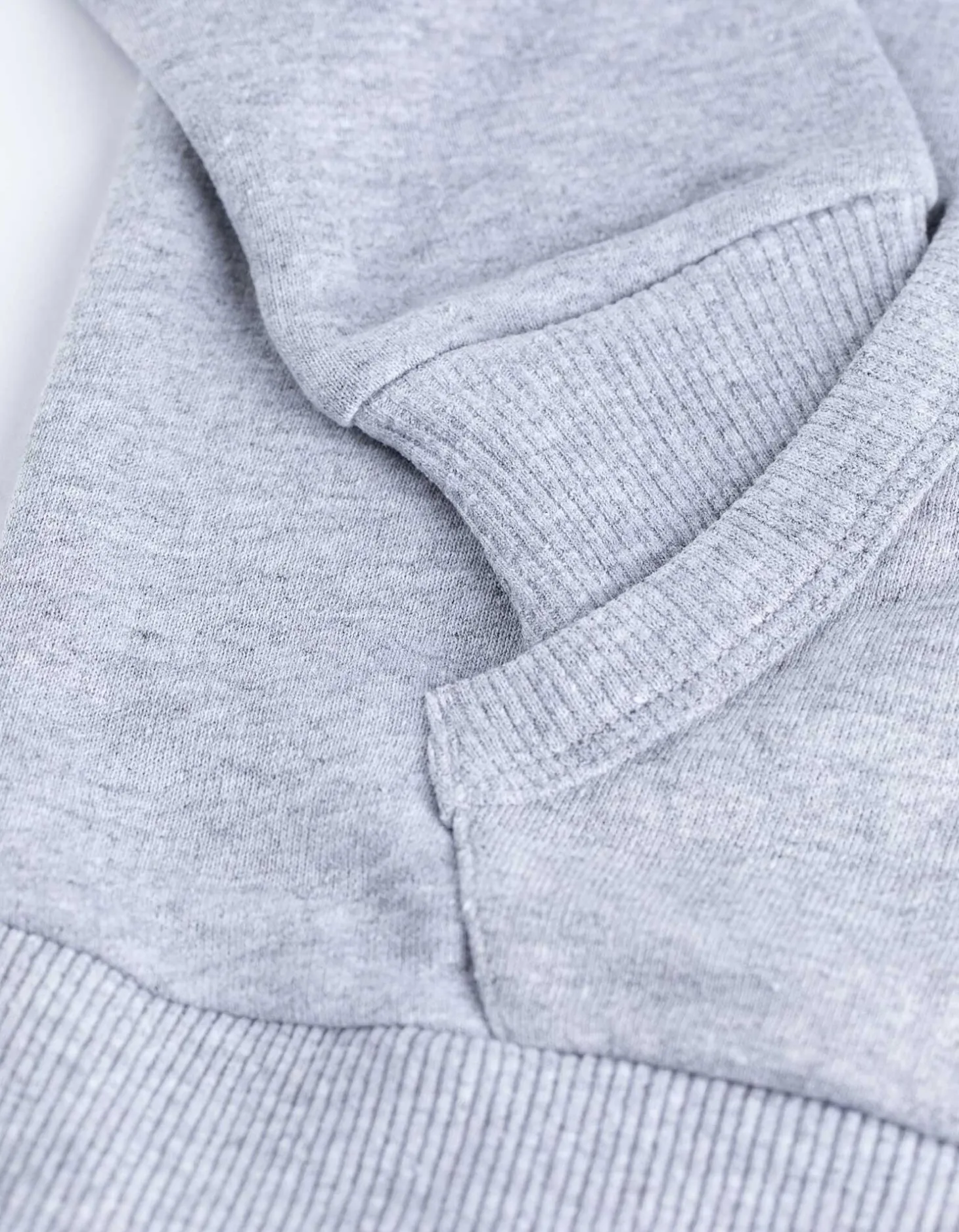 Sweatshirt - Borduursel - lichtgrijs