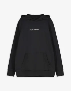 Sweatshirt - Borduursel - zwart