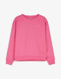 Sweatshirt - Borduursels - pink
