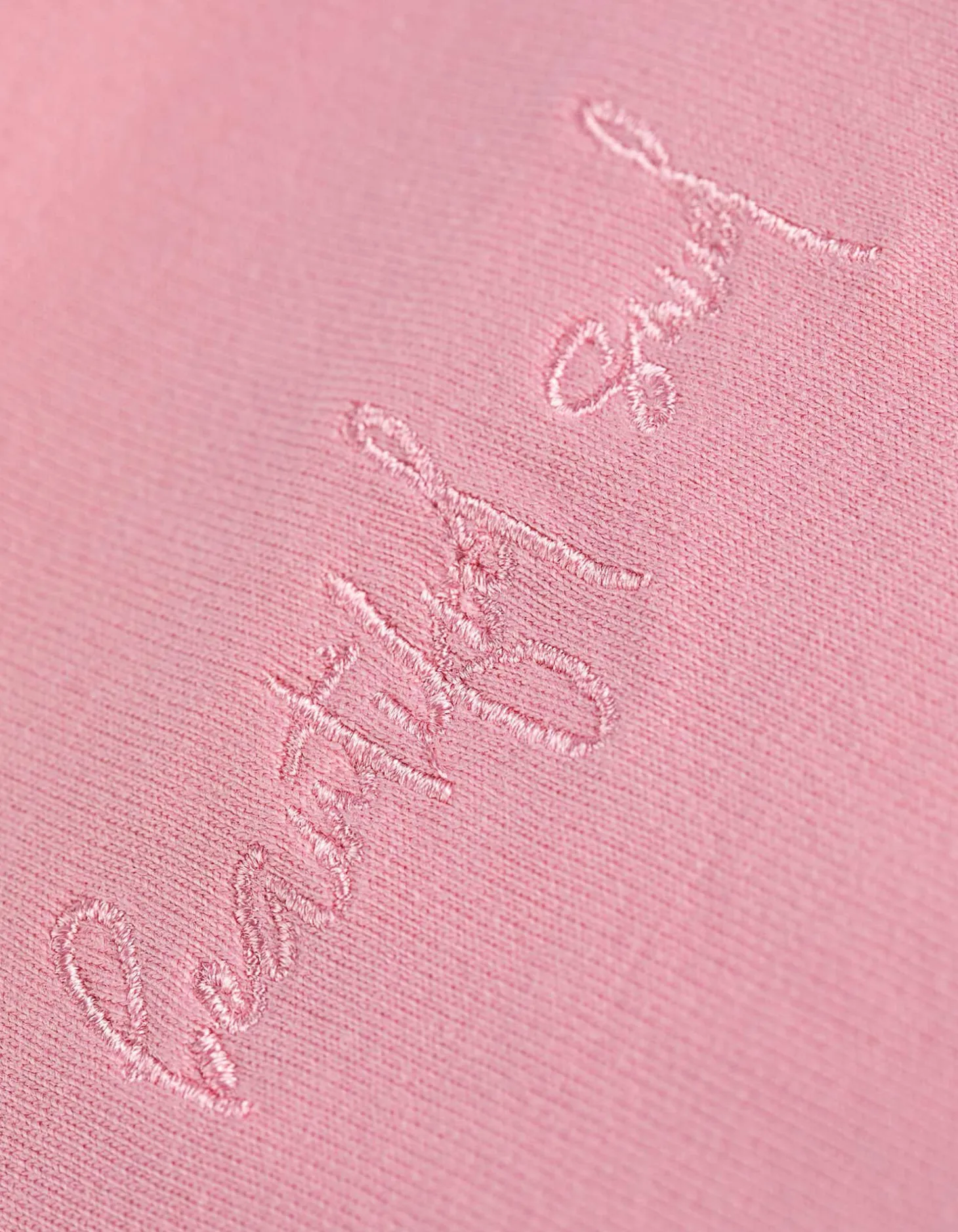 Sweatshirt - Broderie - pink