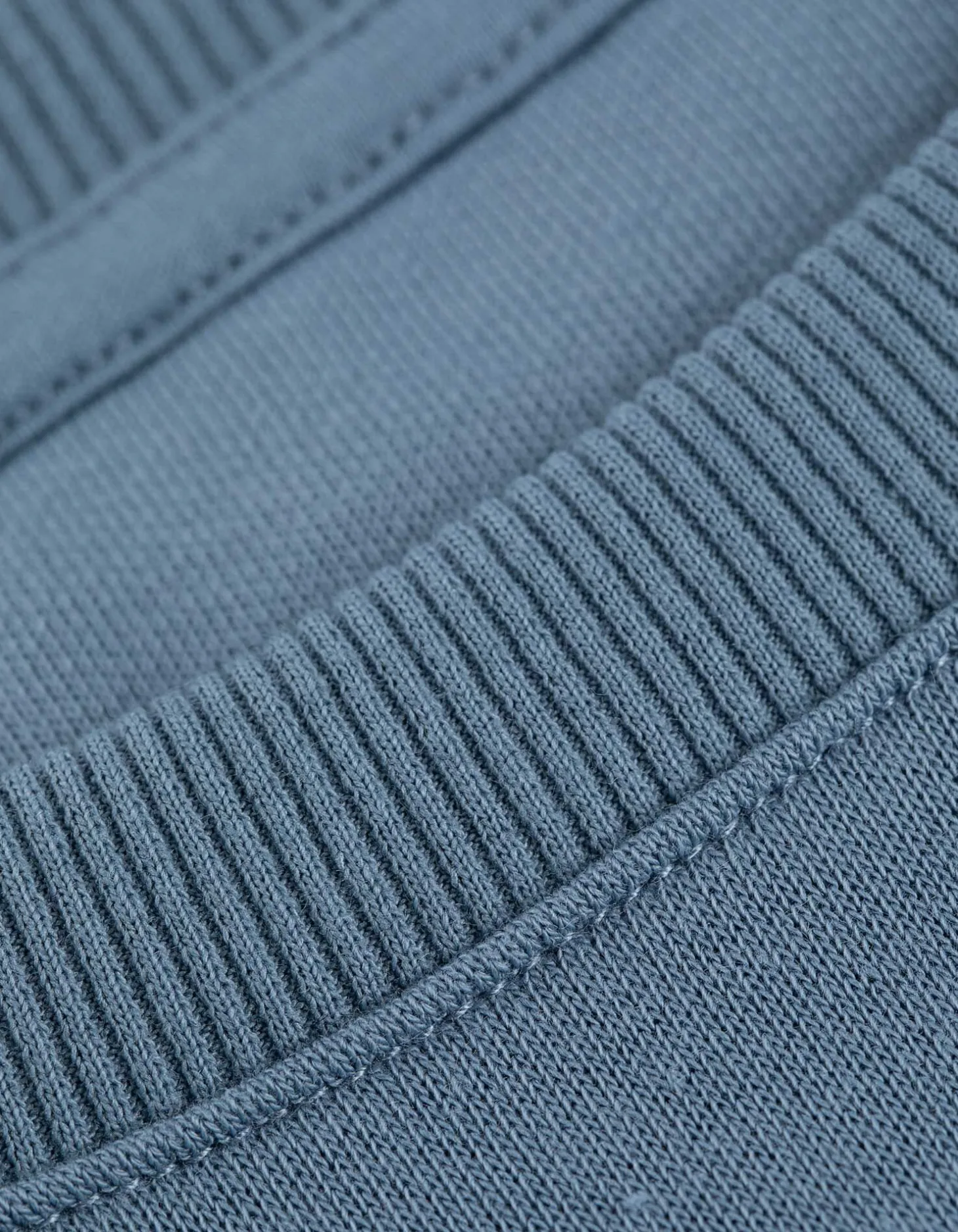 Sweatshirt - Effen - lichtblauw