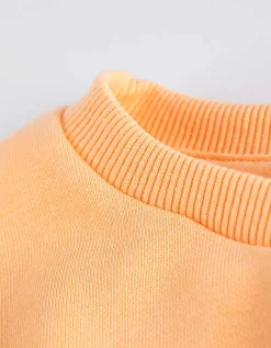 Sweatshirt - Effen - oranje