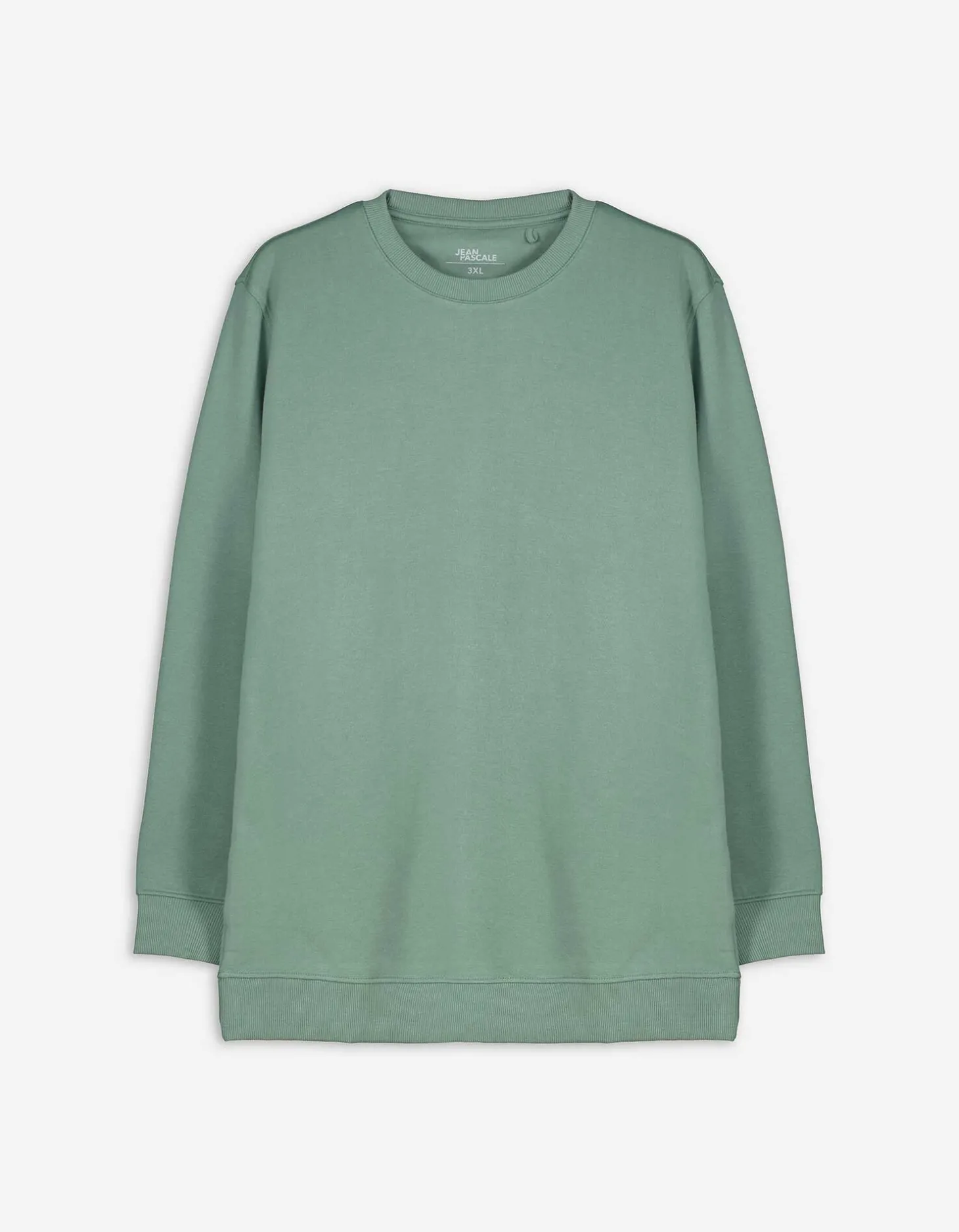 Sweatshirt - Effen - turkoois