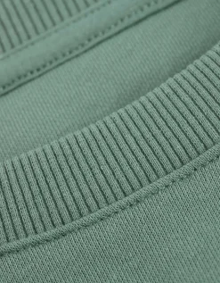 Sweatshirt - Effen - turkoois