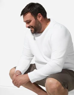 Sweatshirt - Effen - wit