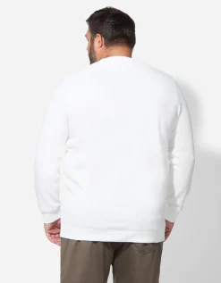 Sweatshirt - Effen - wit