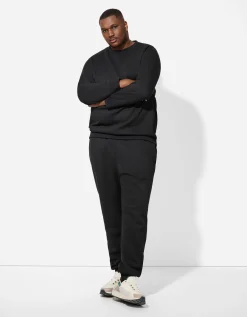 Sweatshirt - Effen - zwart
