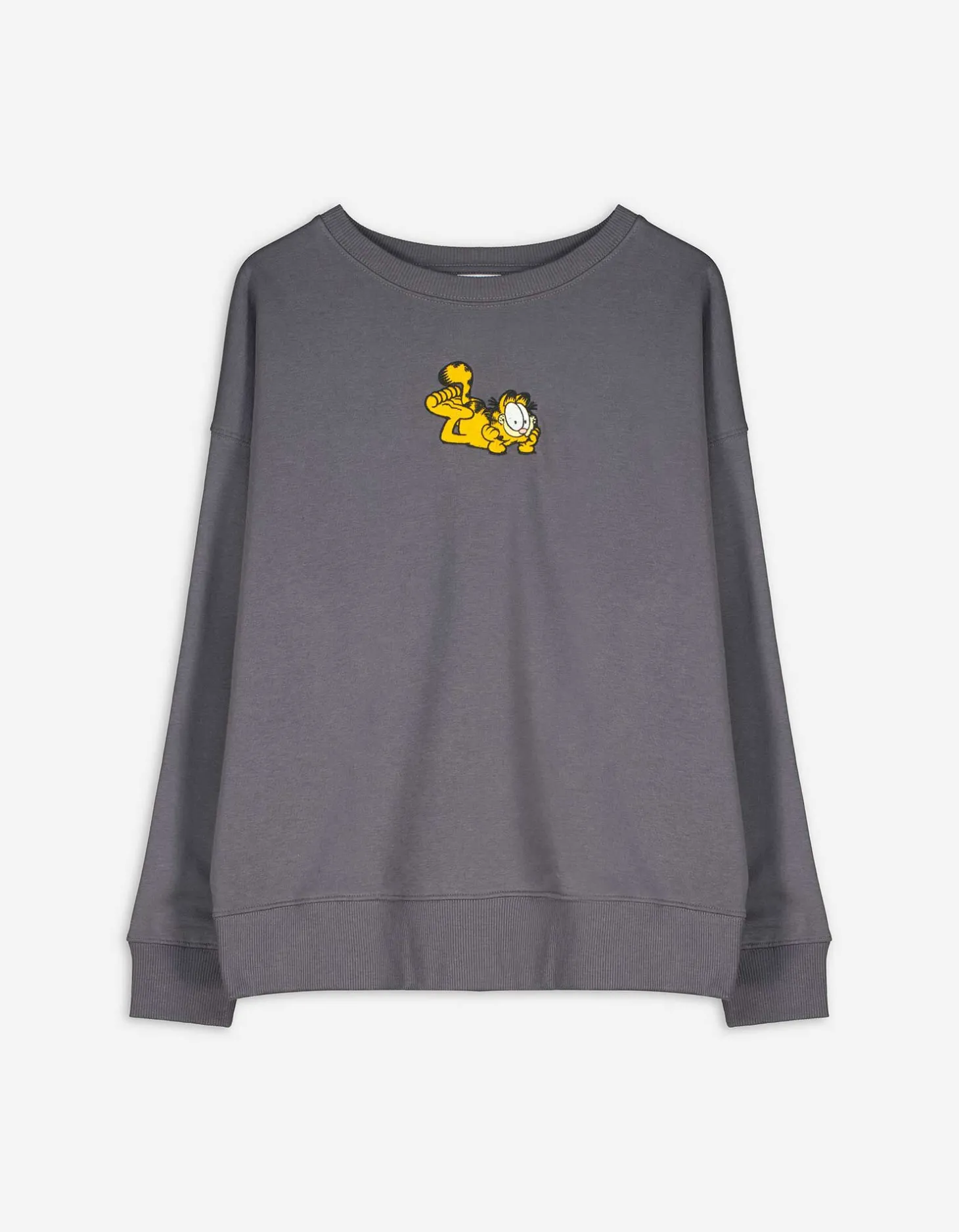 Sweatshirt - Garfield - donkergrijs