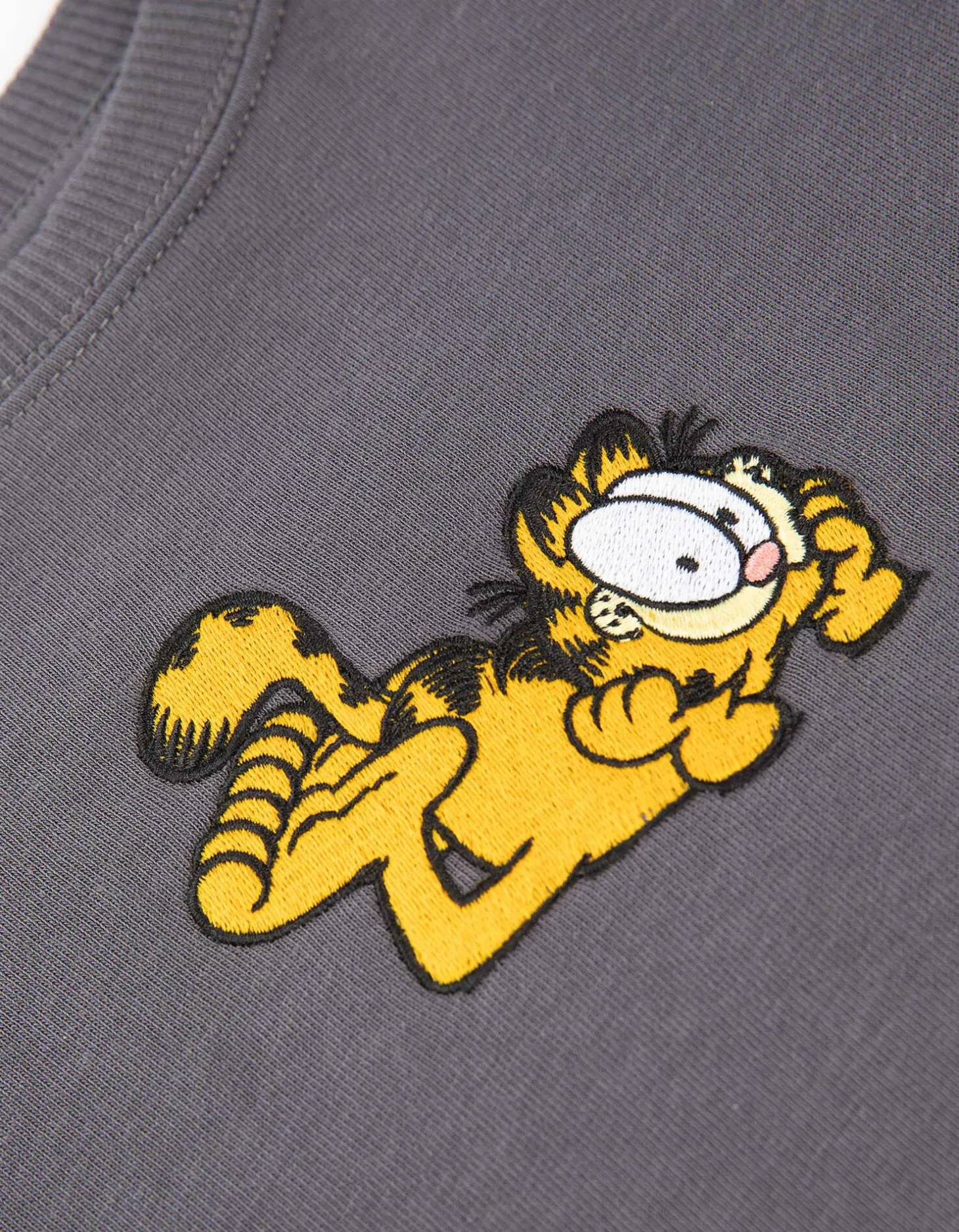Sweatshirt - Garfield - donkergrijs