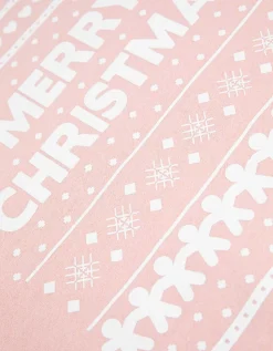 Sweatshirt - Kerst - roze