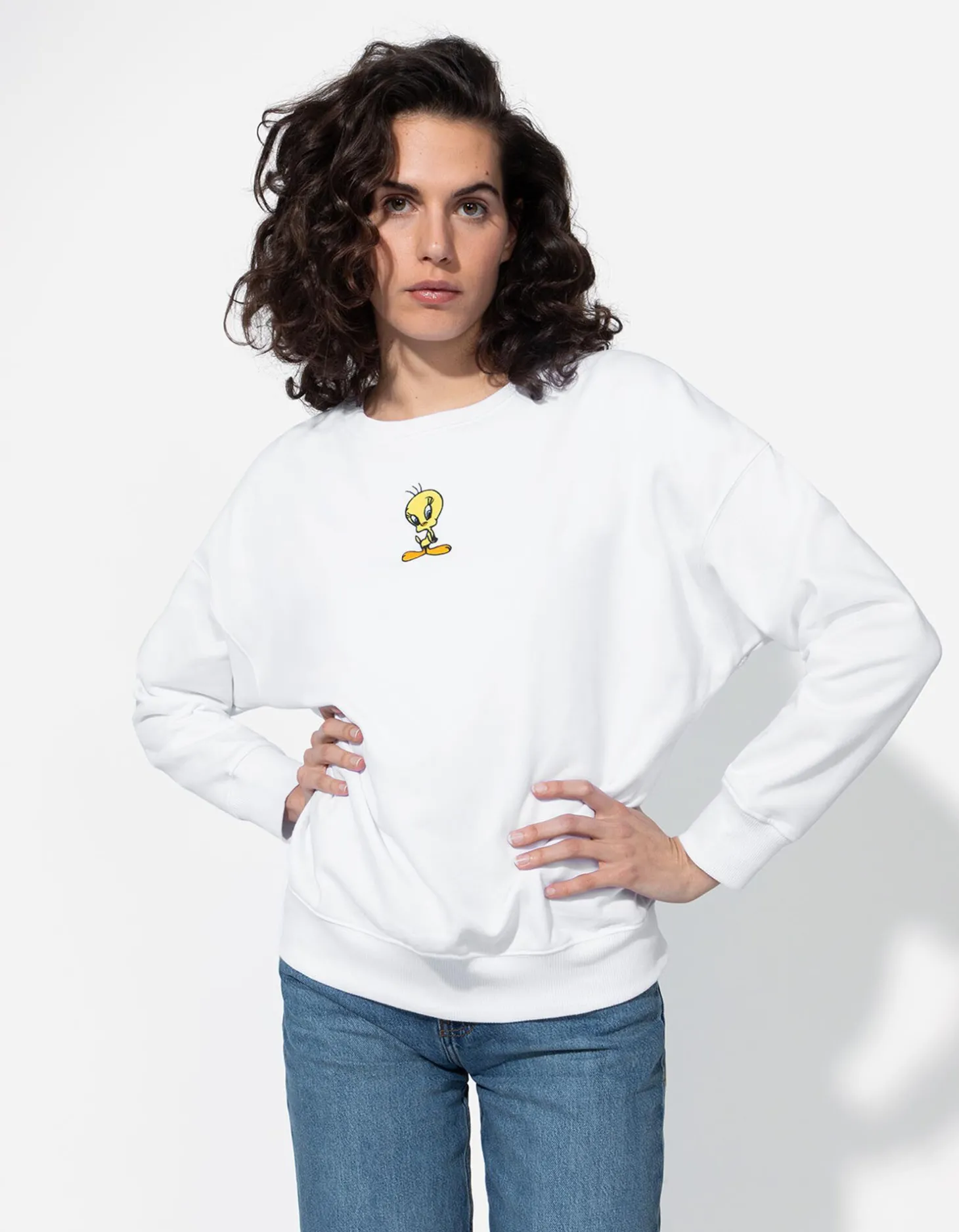 Sweatshirt - Looney Tunes - wit