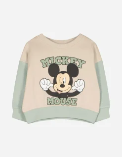 Sweatshirt - Mickey Mouse - beige