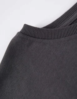 Sweatshirt - Sierkraaltjes - donkergrijs