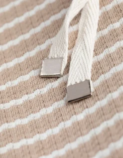 Sweatshirt - Strepen - beige
