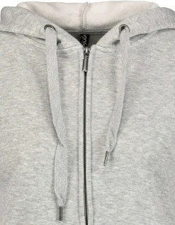 Sweatvest - Capuchon - grijs