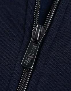 Sweatvest - Effen - donkerblauw