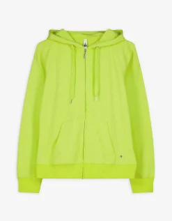 Sweatvest - Effen - groen
