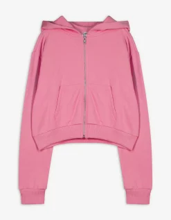 Sweatvest - Kap - pink