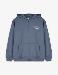 Sweatvest - Oversized fit - lichtblauw